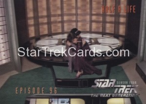 Star Trek The Next Generation Season Four Trading Card 386