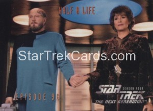 Star Trek The Next Generation Season Four Trading Card 387