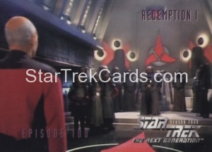 Star Trek The Next Generation Season Four Trading Card 398