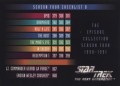 Star Trek The Next Generation Season Four Trading Card 401