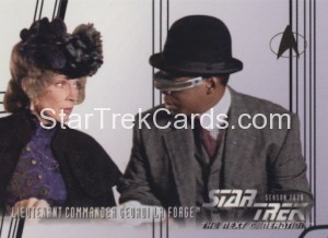 Star Trek The Next Generation Season Four Trading Card 408