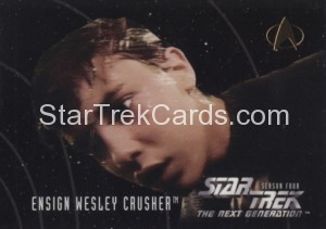 Star Trek The Next Generation Season Four Trading Card 412