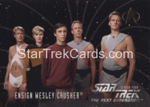 Star Trek The Next Generation Season Four Trading Card 413