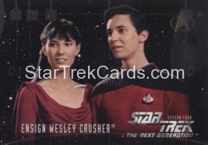 Star Trek The Next Generation Season Four Trading Card 415