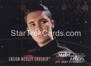 Star Trek The Next Generation Season Four Trading Card 417