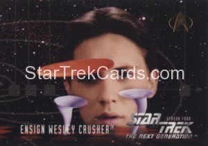 Star Trek The Next Generation Season Four Trading Card 418