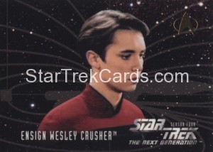 Star Trek The Next Generation Season Four Trading Card 419