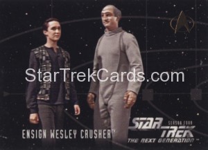 Star Trek The Next Generation Season Four Trading Card 420