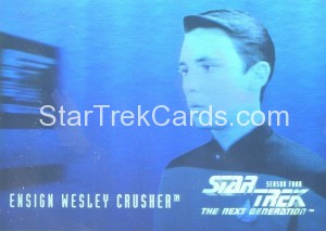 Star Trek The Next Generation Season Four Trading Card HG8