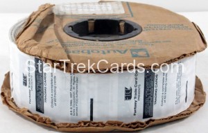 Star Trek IV The Voyage Home Trading Card Wrapper Roll Pic 1