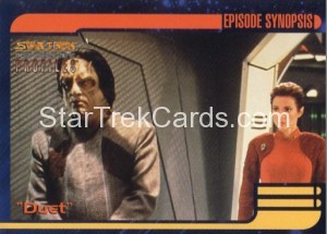 Star Trek Deep Space Nine Profiles Card 21