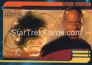 Star Trek Deep Space Nine Profiles Card 3