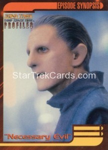 Star Trek Deep Space Nine Profiles Card 39