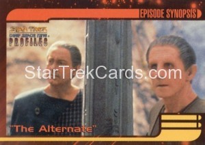 Star Trek Deep Space Nine Profiles Card 40