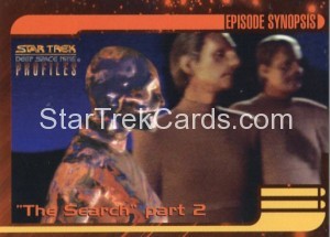 Star Trek Deep Space Nine Profiles Card 41