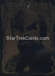 Star Trek Deep Space Nine Profiles Latinum Card 2