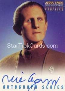 Star Trek Deep Space Nine Profiles Rene Auberjonois Autograph