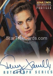 Star Trek Deep Space Nine Profiles Terry Ferrell Autograph