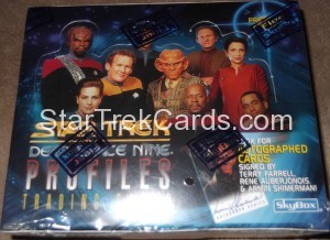 Star Trek Deep Space Nine Profiles Trading Card Box