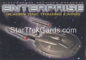 Enterprise Season One Trading Card 1