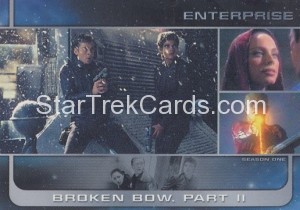 Enterprise Season One Trading Card 7