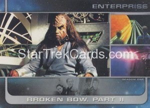 Enterprise Season One Trading Card 8