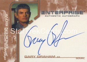 Enterprise Season One Trading Card BBA11