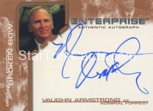 Enterprise Season One Trading Card BBA2