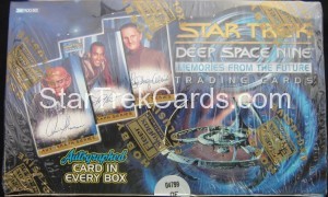 Star Trek Deep Space Nine Memories From The Future Trading Card Box