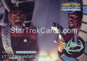 Star Trek Deep Space Nine Memories from the Future Card L7