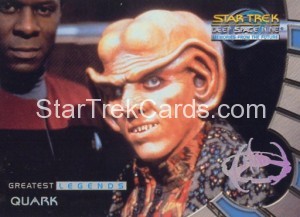 Star Trek Deep Space Nine Memories from the Future Card L8