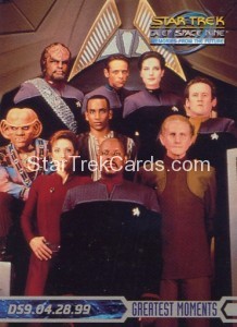 Star Trek Deep Space Nine Memories from the Future Promo Card