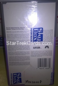 Star Trek Voyager Season One Series Two Box of 36 Regular Packs Bottom
