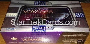 Star Trek Voyager Season One Series Two Trading Card Box