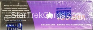 Star Trek Voyager Season One Series Two Trading Card Box of 24 Packs Alternate