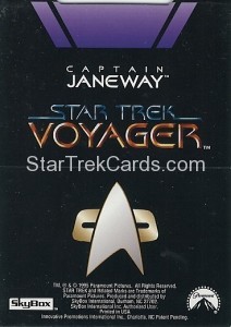 Star Trek Voyager Season One Series Two Trading Card P1