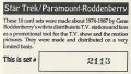 Star Trek Gene Roddenberry Promotional Set 2113 Card 1