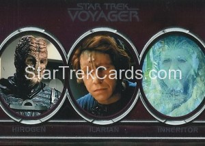 Star Trek Voyager Heroes Villains Card A004