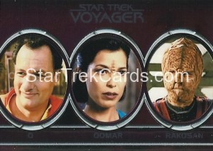 Star Trek Voyager Heroes Villains Card A008