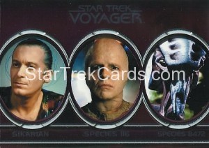 Star Trek Voyager Heroes Villains Card A009