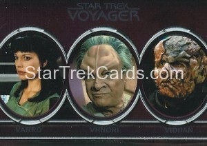 Star Trek Voyager Heroes Villains Card A011