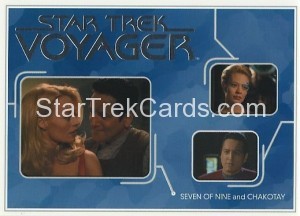 Star Trek Voyager Heroes Villains Card R002
