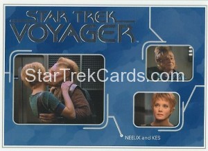 Star Trek Voyager Heroes Villains Card R004