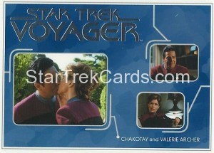Star Trek Voyager Heroes Villains Card R007