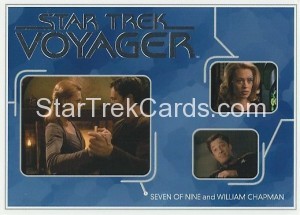 Star Trek Voyager Heroes Villains Card R009