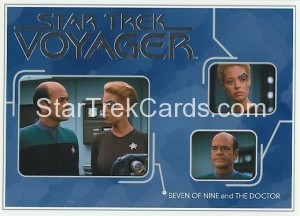 Star Trek Voyager Heroes Villains Card R010