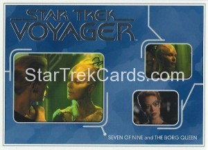 Star Trek Voyager Heroes Villains Card R011