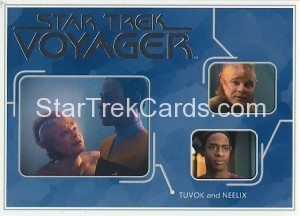 Star Trek Voyager Heroes Villains Card R012