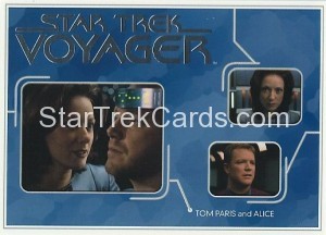 Star Trek Voyager Heroes Villains Card R013