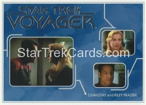 Star Trek Voyager Heroes Villains Card R014